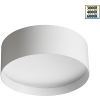 Cветильник накладной светодиодный Novotech с переключ. цв. температуры IP20 LED 24W 220-240V 3000К\4000К\6000К ORBIS 359599