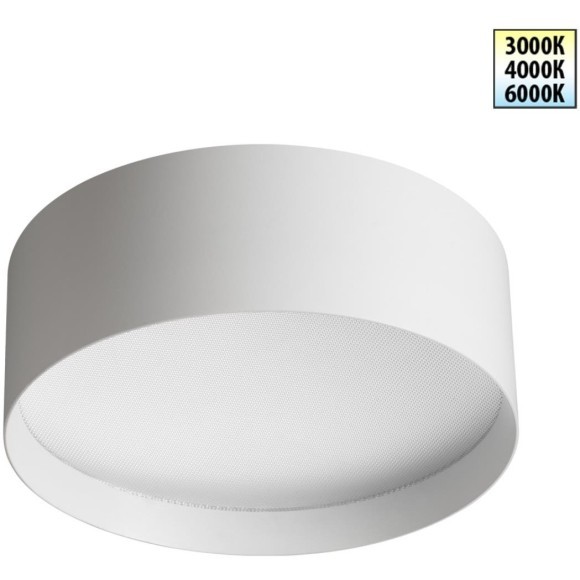 Cветильник накладной светодиодный Novotech с переключ. цв. температуры IP20 LED 24W 220-240V 3000К\4000К\6000К ORBIS 359599