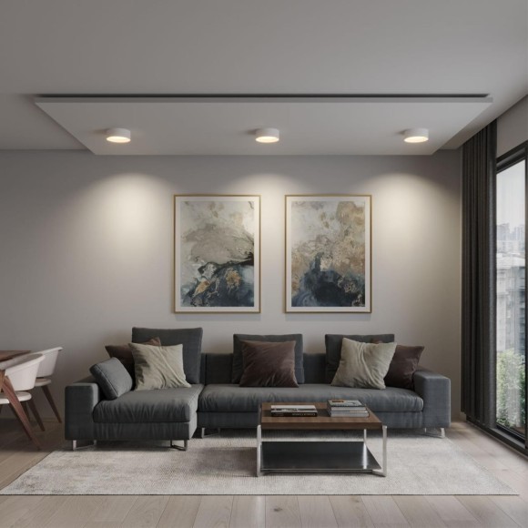 Cветильник накладной светодиодный Novotech с переключ. цв. температуры IP20 LED 24W 220-240V 3000К\4000К\6000К ORBIS 359599