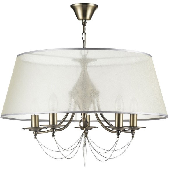 Люстра подвесная Freya FR2908-PL-05C-BZ Garcia под лампы 5xE14 40W