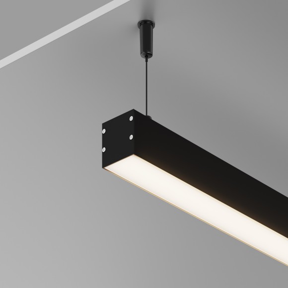 Алюминиевый профиль Maytoni накладной-подвесной 35x35 2 м, ALM-3535BT-B-2M 633003 Алюминиевый профиль Maytoni накладной-подвесной 35x35 2 м, ALM-3535BT-B-2M 633003