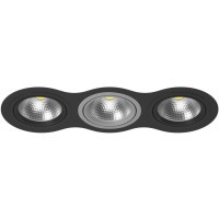 Встраиваемый светильник Lightstar i937070907 Intero 111 под лампы 3xGU10 150W