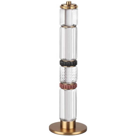 5455/15TL Настольная лампа в виде стеклянного столбика с проводом 2 метра Odeon Light LED 15W 4000K COLLIER