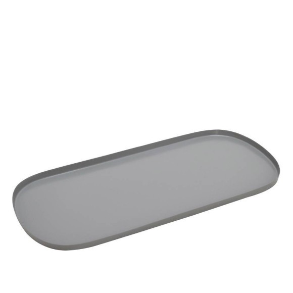 427054 Поднос декоративный SAVANT, L380, B170, H15, сталь, серый 427054 Поднос декоративный SAVANT, L380, B170, H15, сталь, серый