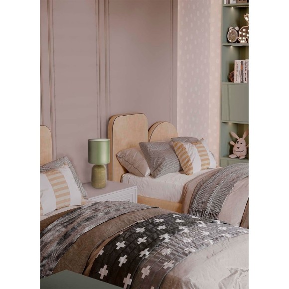 8222/1T MODERNI LN25 зеленый, керамика/текстиль Настольная лампа Е27 1*60W 220V NIANA