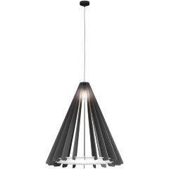 SL3002.413.01 Светильник подвесной ST-Luce Черный/Серый E27 1*60W SENTITO