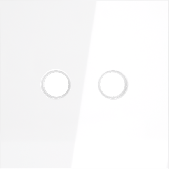 VLS001601 Накладка для розетки телевизионной оконечной TV+SAT (Телевизионный + Спутниковый) белого глянцевого цвета VOLTUM S70 (белый глянцевый)