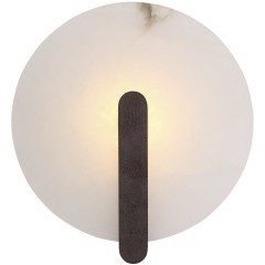 SL1195.701.01 Светильник настенный ST-Luce патинированный металл/алебастр LED 1*5W 3000K MONTRE