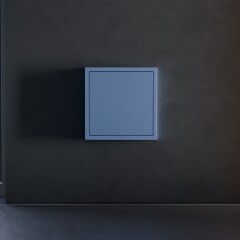 VLS080115 Заглушка для рамки для закрытия розетки синего джинсового цвета VOLTUM S70 (деним)