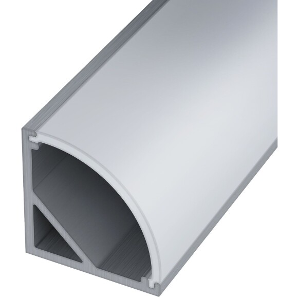 ST017.129.03.1 Угловой профиль с рассеивателем ST-Luce Алюминий анодированный Светодиодные ленты