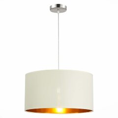 SLE300553-01 Подвес Никель/Белый, Серебристый E27 1*40W BRESCIA