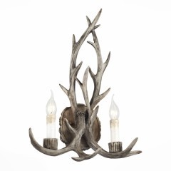 SL154.701.02 Бра ST-Luce Серый E14 2*40W CORNA