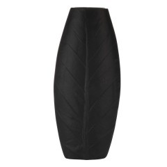 421137 MIDSALIP Декоративная ваза, L140, B60, H320, алюминий, черный