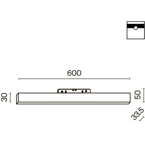 TR074-2-20W3K-W Трековый магнитный светодиодный светильник Maytoni Gravity CRI90+ 3000К 1433Лм 120° 20Вт