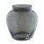 421207 ASINDRO Декоративная ваза, стекло, серый, H195, Ø180