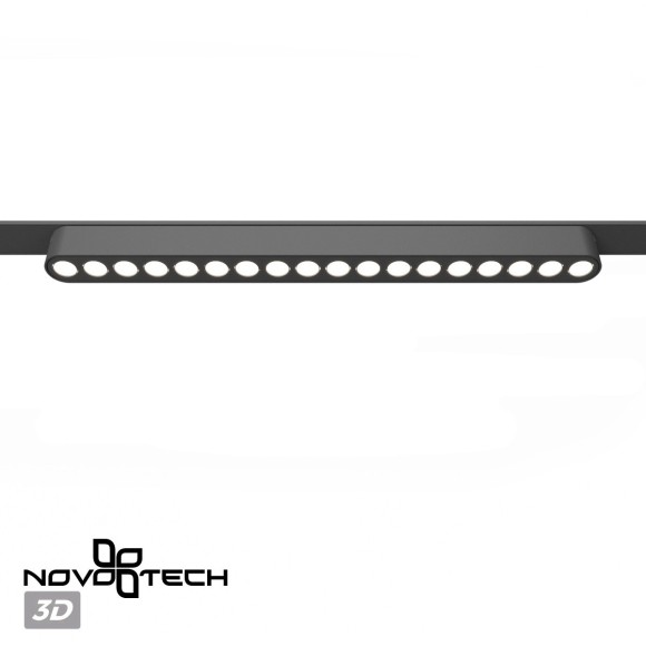 359244 Трековый магнитный светодиодный светильник Novotech SMAL 48V CRI90+ 3000К 1710Лм 36° 18W