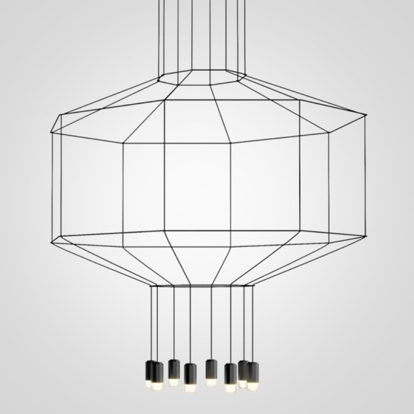 Подвесной Светильник 0299 Octagonal Square Pendan Light By Imperiumloft