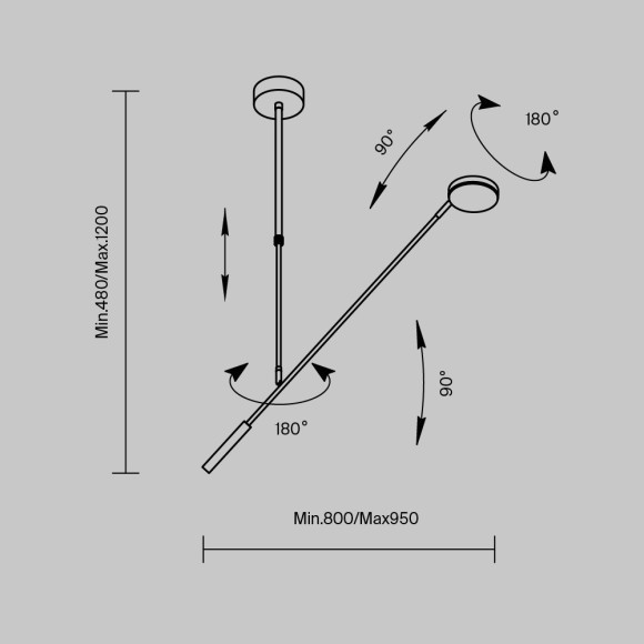 Потолочный светильник Maytoni MOD070CL-L8W3K Потолочный светильник Maytoni MOD070CL-L8W3K