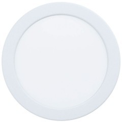 99133 Светодиодный встраиваемый светильник FUEVA 5, 11W (LED), ?166, ET26, 1350lm, 3000K, сталь, белый