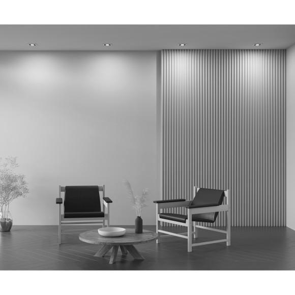 Встраиваемый светильник Maytoni DL008-2-01-W Metal Modern под лампу 1xGU10 50W