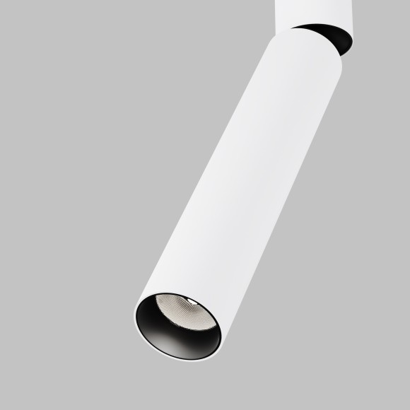 Однофазный двужильный светодиодный трековый светильник Maytoni Unity TR142-1-6W4K-W Focus Dual 4000К 490Лм CRI90+ 36° 6Вт