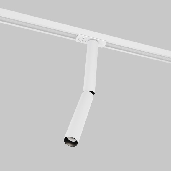 Однофазный двужильный светодиодный трековый светильник Maytoni Unity TR142-1-6W4K-W Focus Dual 4000К 490Лм CRI90+ 36° 6Вт