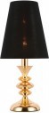 SL1137.204.01 Прикроватная лампа Французское золото/Черный E14 1*40W RIONFO
