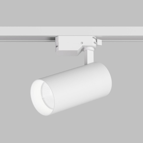 DK6454-WH Трековый светодиодный однофазный двужильный светильник Denkirs SOLID KOPER, 4000K, 24W, 2160Лм, 24° 220V DK6454-WH Трековый светодиодный однофазный двужильный светильник Denkirs SOLID KOPER, 4000K, 24W, 2160Лм, 24° 220V