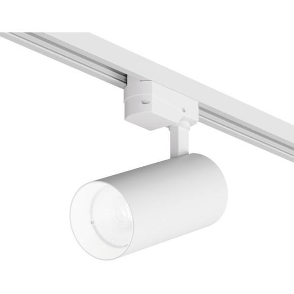 DK6454-WH Трековый светодиодный однофазный двужильный светильник Denkirs SOLID KOPER, 4000K, 24W, 2160Лм, 24° 220V DK6454-WH Трековый светодиодный однофазный двужильный светильник Denkirs SOLID KOPER, 4000K, 24W, 2160Лм, 24° 220V