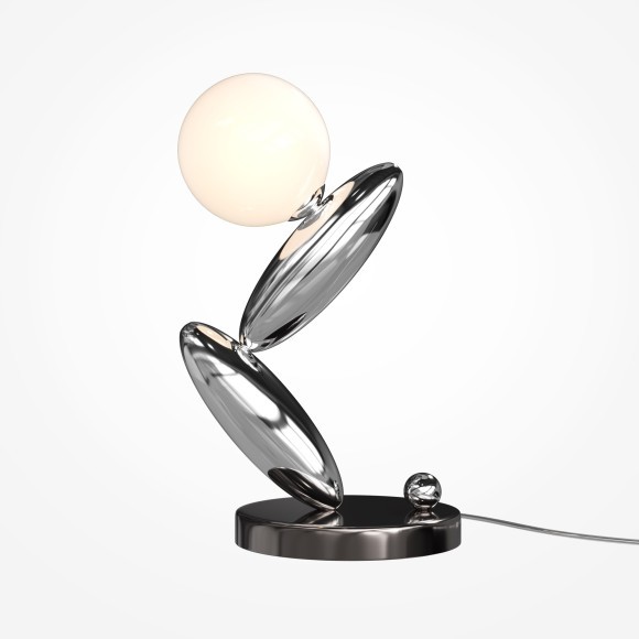 MOD482TL-L6PT3K Настольный светильник ограниченной серии (50шт) с сенсорным диммером и индивидуальной гравировкой Maytoni Resonance