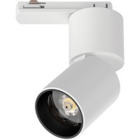 227016 Однофазный белый двужильный трековый спот с мех. переключением цвет. температуры 3000-4000-6000 5W 250Lm 38° Lightstar BARRA Volta CCT Lightstar