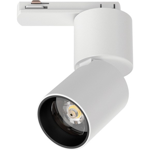 227016 Однофазный белый двужильный трековый спот с мех. переключением цвет. температуры 3000-4000-6000 5W 250Lm 38° Lightstar BARRA Volta CCT Lightstar