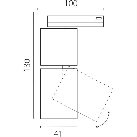 227016 Однофазный белый двужильный трековый спот с мех. переключением цвет. температуры 3000-4000-6000 5W 250Lm 38° Lightstar BARRA Volta CCT Lightstar