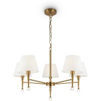 Люстра подвесная Freya FR5190PL-05BS2 Rosemary под лампы 5xE14 40W