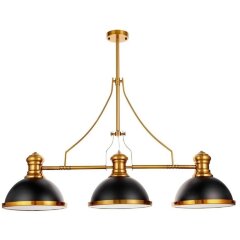 Потолочная люстра  LDP 710-3 BK+MD