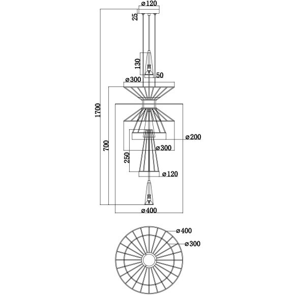 Подвес Favourite 4838-2P Ardor