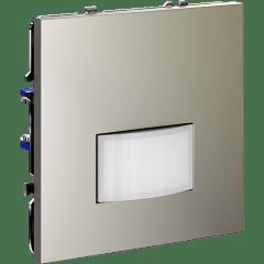 VLS070504 Датчик движения встраиваемый шелкового цвета. Расстояние до 9 м, угол до 120°, мощность 500 Ватт VOLTUM S70 (шелк)