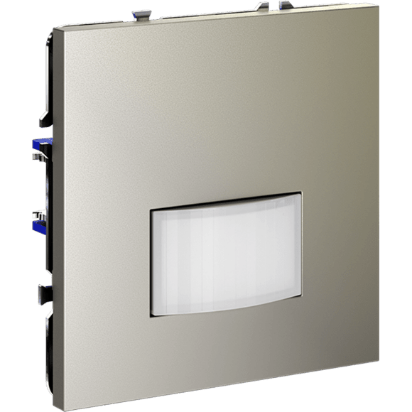 VLS070504 Датчик движения встраиваемый шелкового цвета. Расстояние до 9 м, угол до 120°, мощность 500 Ватт VOLTUM S70 (шелк)