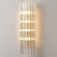 Crystal Lux COLOSSEO AP4 3910/404 Бра настенное хрустальное золото прозрачное 4xG9 макс. 40Вт, декоративный светильник на стену, без выключателя