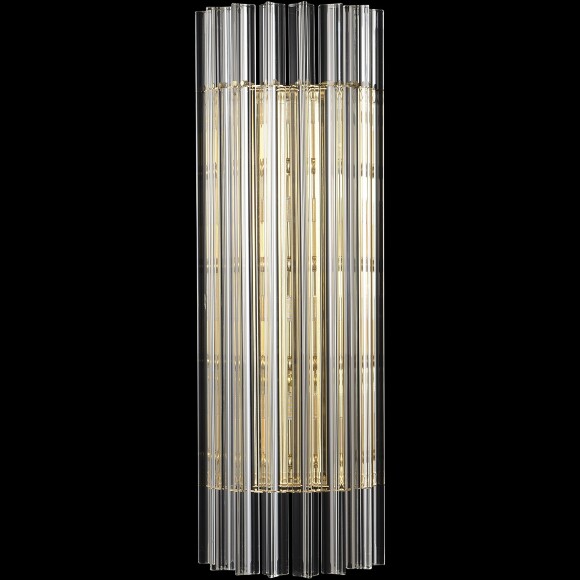 Crystal Lux COLOSSEO AP4 3910/404 Бра настенное хрустальное золото прозрачное 4xG9 макс. 40Вт, декоративный светильник на стену, без выключателя