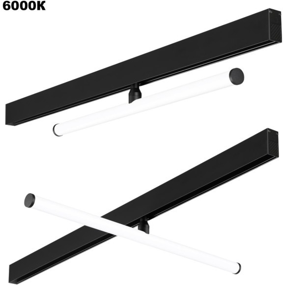 359448 Трековый светодиодный TUYA SMART светильник Novotech Flum CRI90+ 3000-6000К 960Лм 120° 12W Bluetooth Wi-Fi Алиса