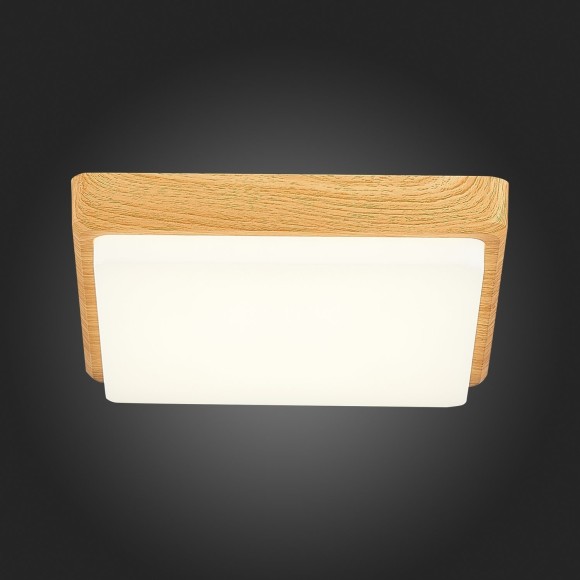 SLE200202-01 Светильник потолочный Светло-коричневый/Белый LED 1*20W 4000K TADDIO