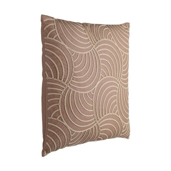 420095 Подушка декоративная BERHALA, L450, B450, наволочка: 100% хлопок, розовый, белый  наполнитель: 100% полиэстер