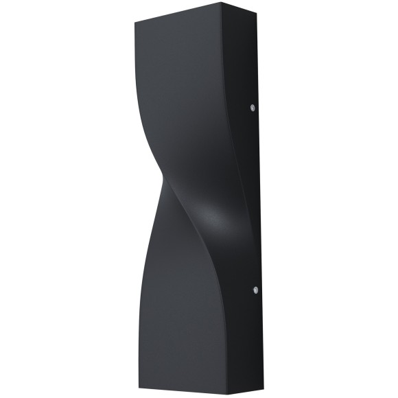 Уличный настенный светильник Maytoni O040WL-L11B3K TWIST IP65 светодиодный LED 11W