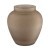 421208 ASINDRO Ваза декоративная стекло коричневый H235 Ø220