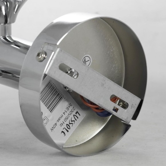 Люстра на штанге Lussole LSP-8371CH GRESHAM IP21 под лампы 3xE14 120W