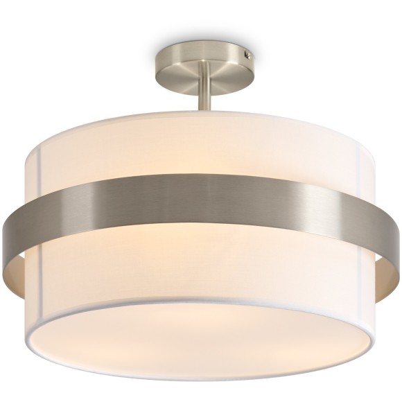 Люстра потолочная с тканевым абажуром под 3 лампы цоколя E14 Freya Bride FR5367CL-03N