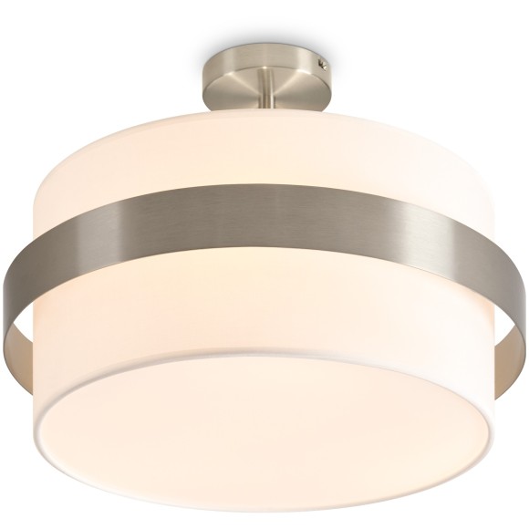 Люстра потолочная с тканевым абажуром под 3 лампы цоколя E14 Freya Bride FR5367CL-03N