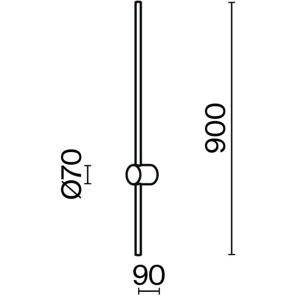 Настенный светильник (бра) Maytoni MOD237WL-L11BS3K