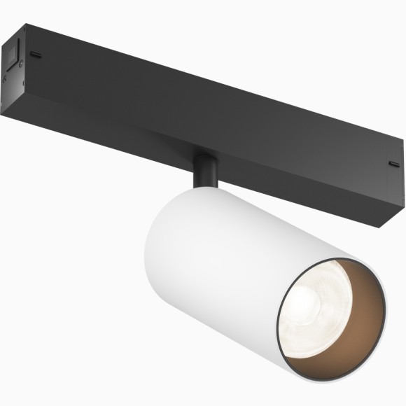 DK8041-BW+BK Трековый магнитный светодиодный SMART (TUYA, Алиса, Wi-Fi, пам. настроек) светильник Denkirs SMART 220V CRI90+ 3000-6000К 1500Лм 24° 20Вт